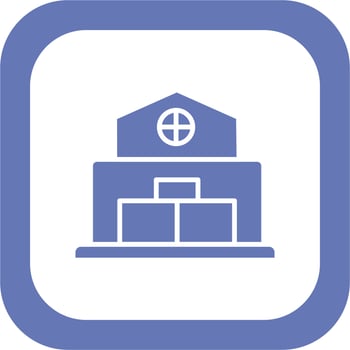 Warehouse Vector Icon