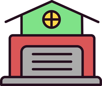 Garage Vector Icon