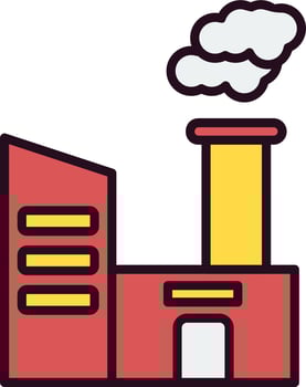 Factory Vector Icon