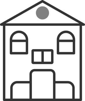 Townhouse Vector Icon