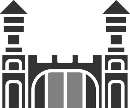 Mansion Vector Icon