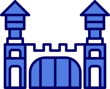 Mansion Vector Icon