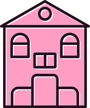 Townhouse Vector Icon