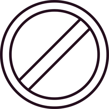Banned Vector Icon