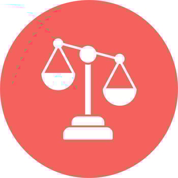 Justice Vector Icon