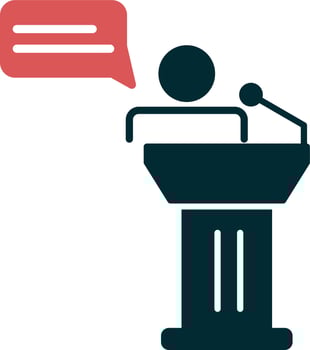 Debate Vector Icon