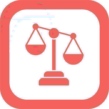 Justice Vector Icon