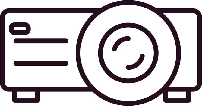 Projector Vector Icon