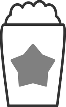 Popcorn Vector Icon