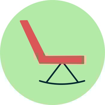 Rocking Chair Vector Icon