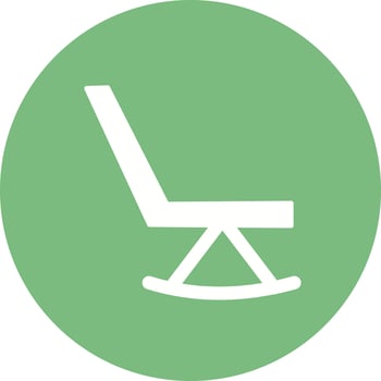 Rocking Chair Vector Icon