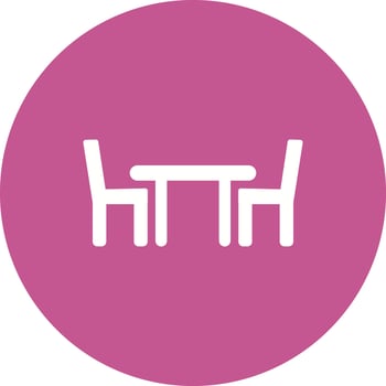 Dinning Vector Icon