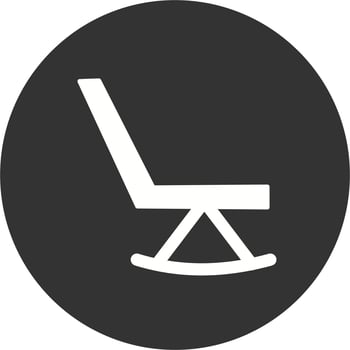 Rocking Chair Vector Icon