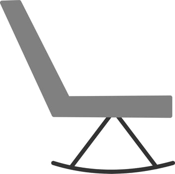 Rocking Chair Vector Icon