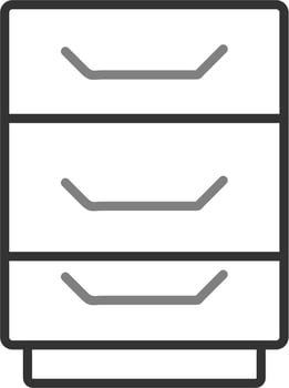 Cabinet Vector Icon