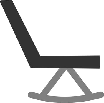 Rocking Chair Vector Icon