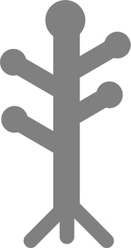 Hat Stand Vector Icon
