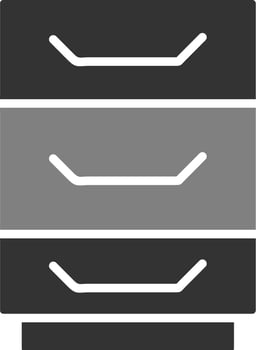 Cabinet Vector Icon