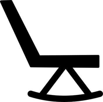 Rocking Chair Vector Icon