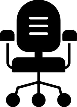 Office chair Vector Icon