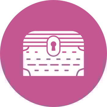 Treasure chest Vector Icon