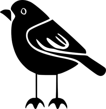 vector illustration of bird shape