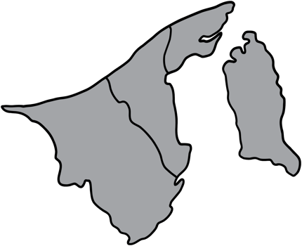 doodle freehand drawing of brunei map. png
