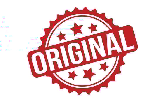 Original Rubber Stamp. Original Rubber Grunge Stamp Seal Vector Illustration - Vector