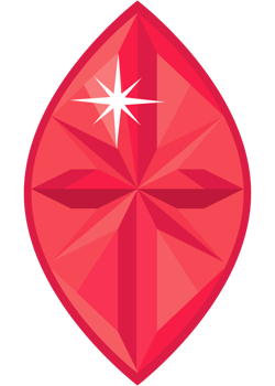 red gemstone luxury png