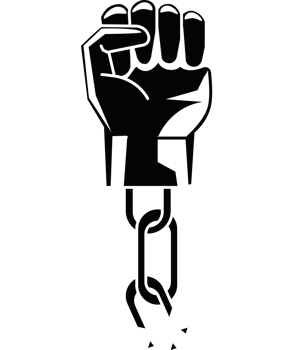 fist hand with chain png