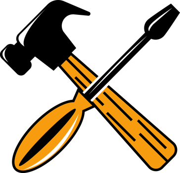 hammer with screwdriver tools png