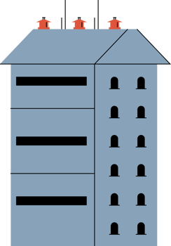 gray factory building png