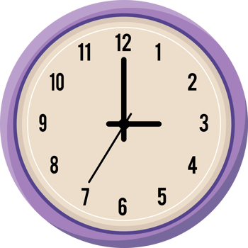 lilac wall watch png