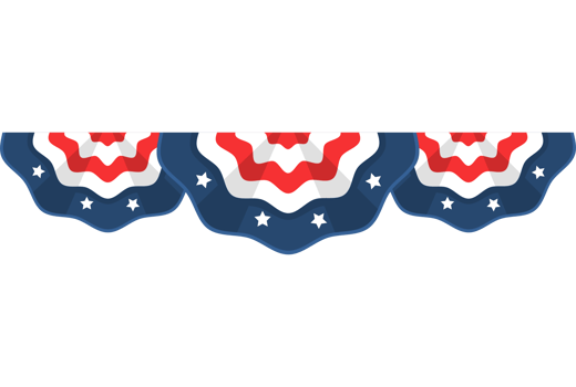 usa flag in laces png