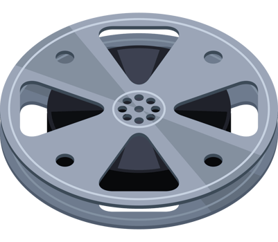 film tape reel png