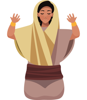 muslim culture woman praying png