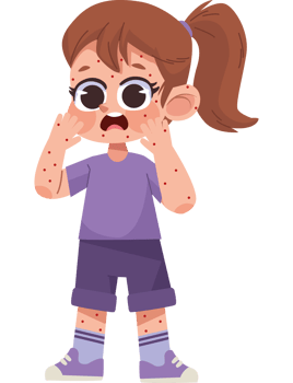little sick with pox png