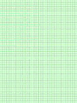 green color graph paper over white background vector