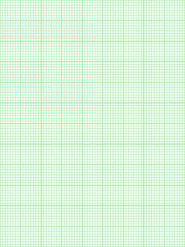 green color graph paper over white background vector