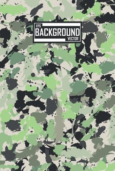 Camouflaged modern abstract texture vector