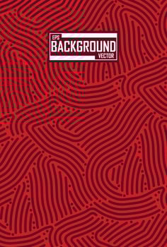 Abstract pattern with geometric concept vector