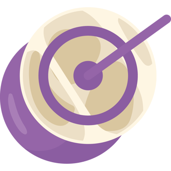 target and arrow glassmorphism png