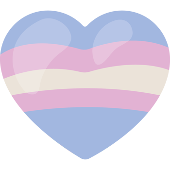 bigender flag in heart png