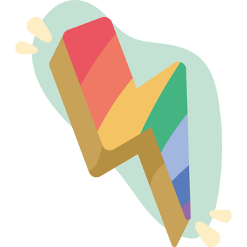 LGBTIQ flag in ray png