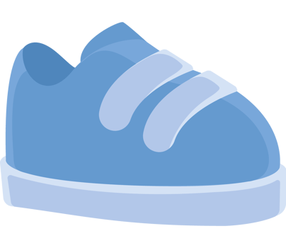 baby blue shoe accessory png