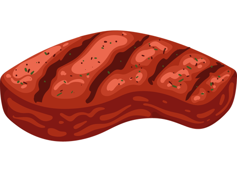 beef steak grill png