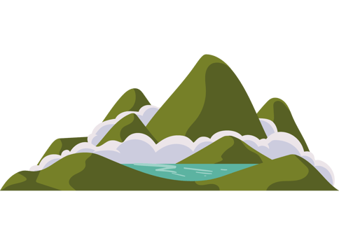 mountains and lake png