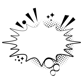 Comic speech bubble png