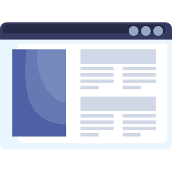 webpage template internet png