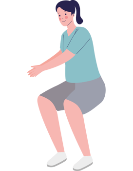 athletic woman practicing exercise png